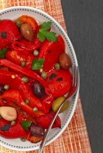 Greek Style Grilled Peppers