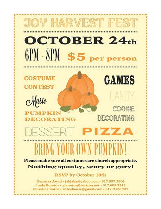 Saint Athanasius Harvest Festival