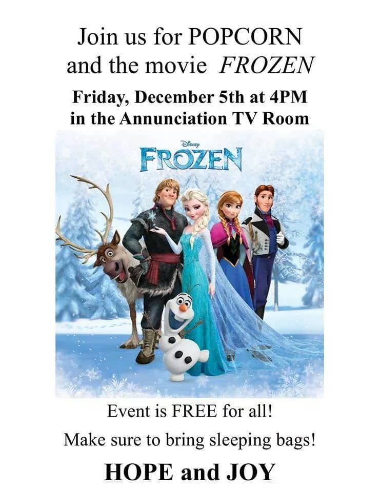 Movie Screening – Frozen