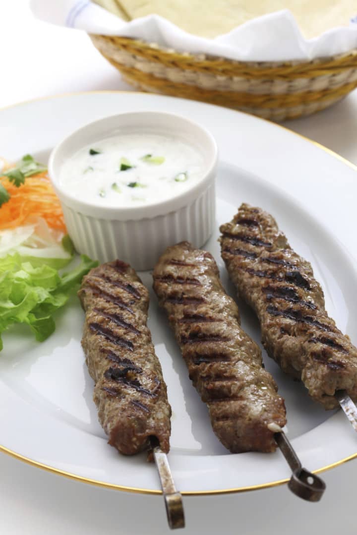 Ground Lamb Kebabs