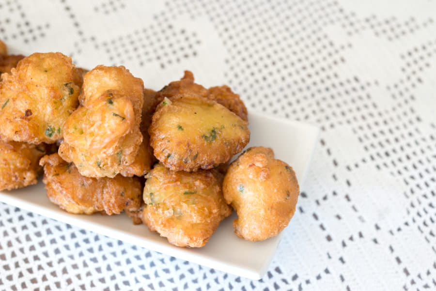 Recipe for Greek Style Fish Croquettes
