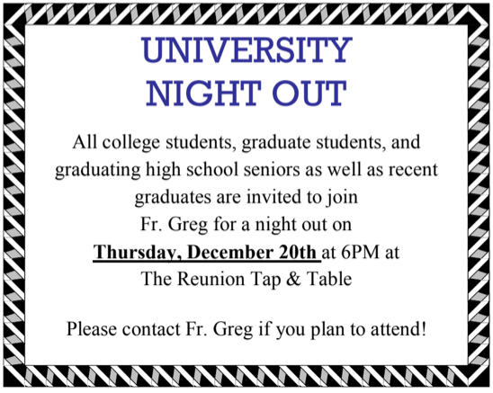 University Night Out