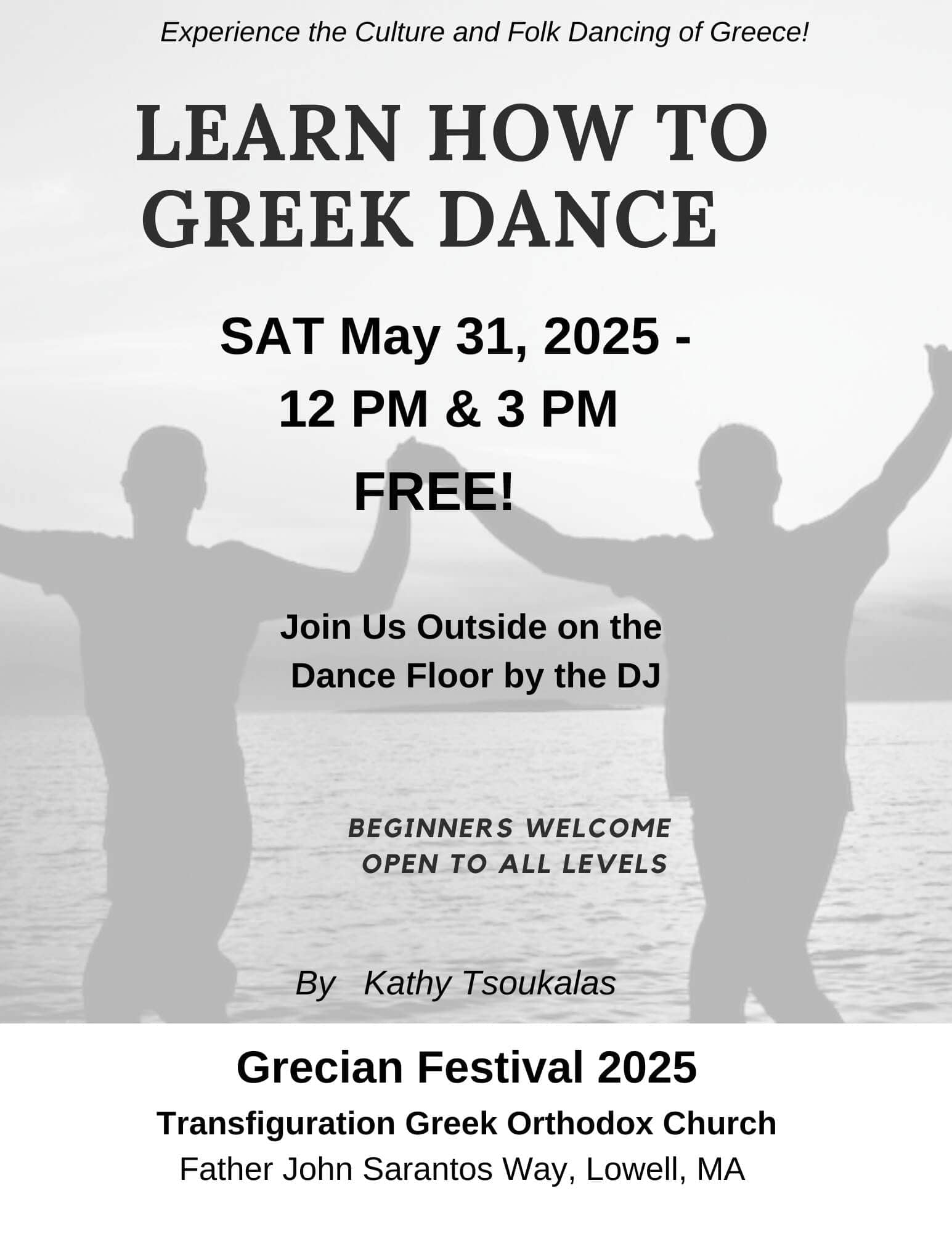 Greek Dance Lessons Festival 2025